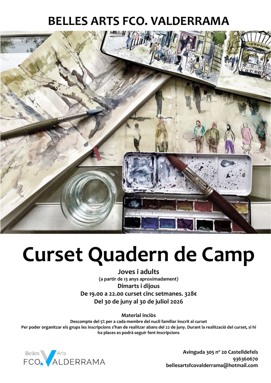 Quadern de Camp Castelldefels